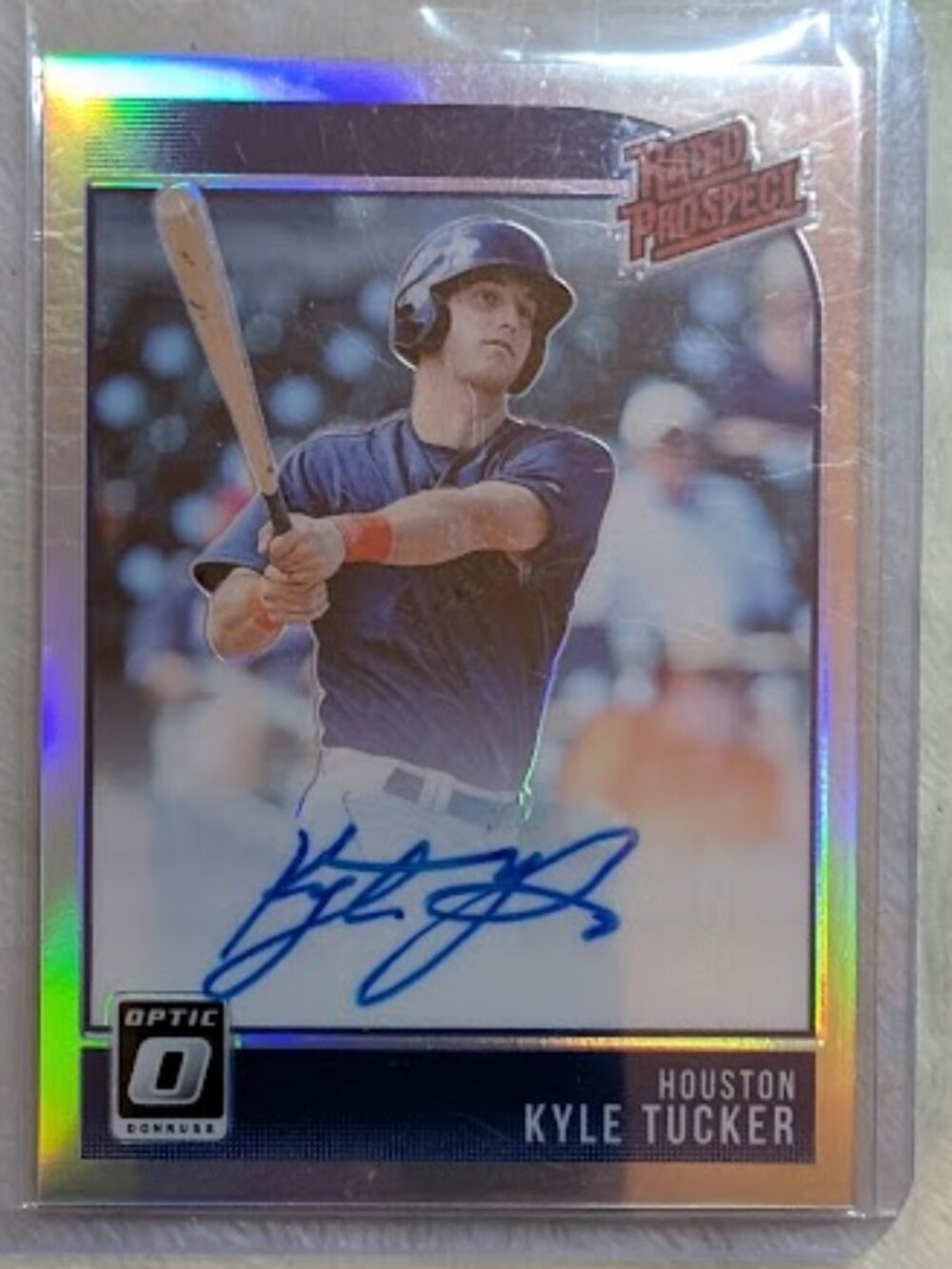 2018 Panini KYLE TUCKER Auto Card #RPS-KT